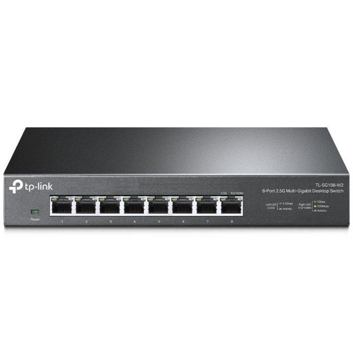 TP-Link TL-SG108-M2 Switch de 8 puertos 2,5G Negro